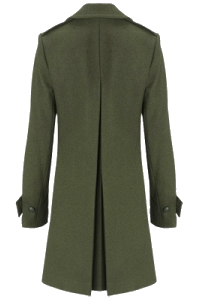Hudson box pleat coat