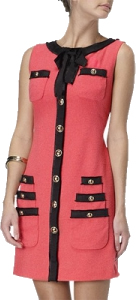 Moschino knitted button dress