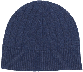 Ribbed cashmere hat
