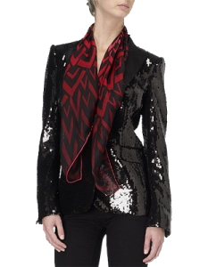 Sequin evening jacket