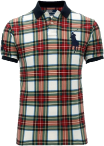 Rl tartan polo shirt